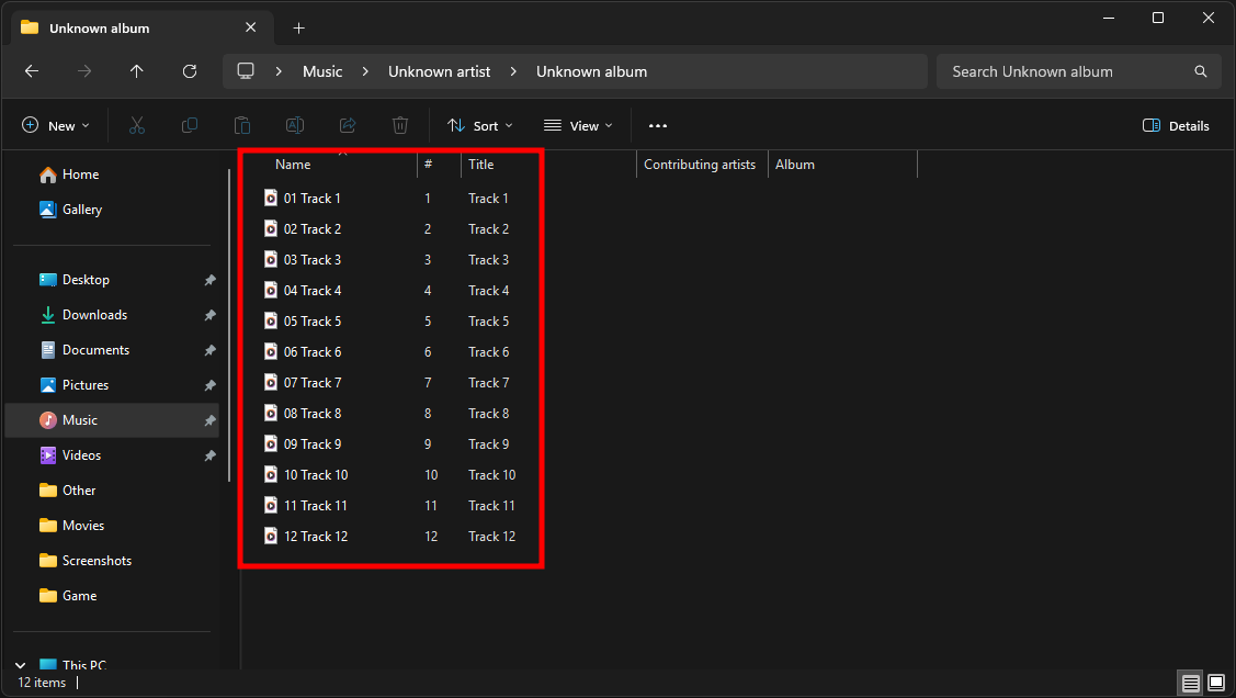 ไฟล์เพลงที่ Ripเสร็จเรียบร้อย