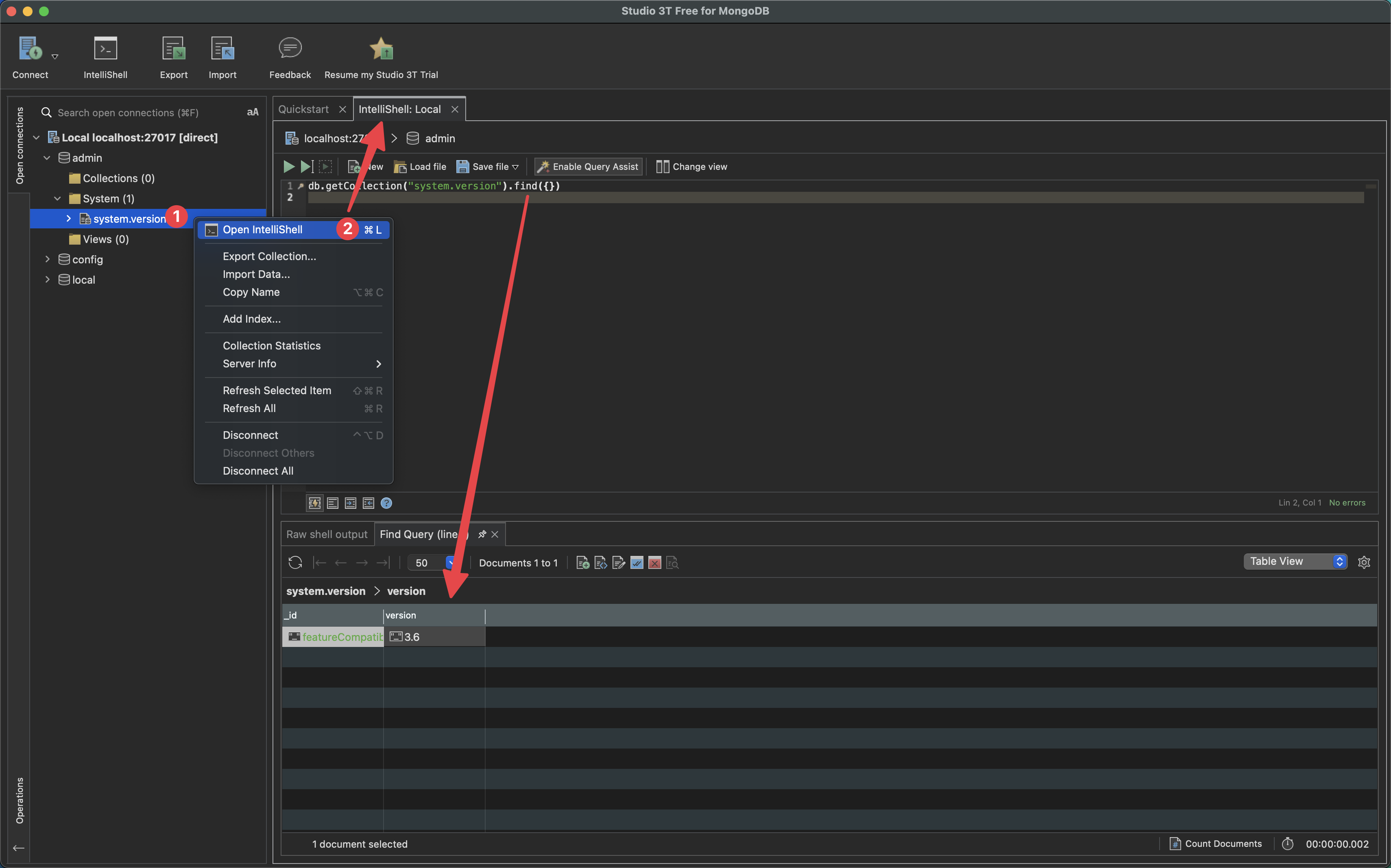 Query execution